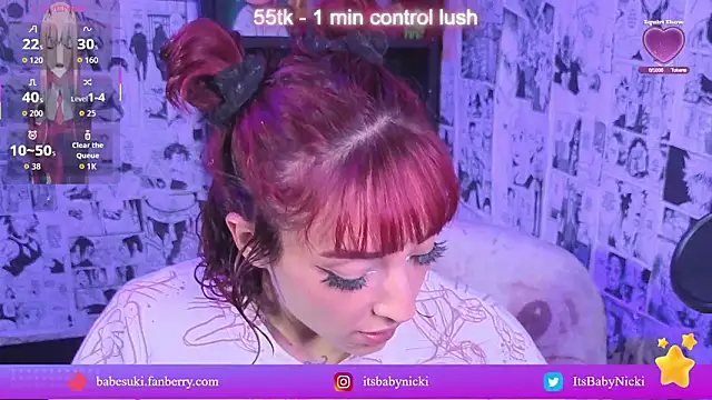 Snapshot of NickiYoung chatting on March 2026 05:07:02 PM NickiYoung online show from March 2026 05:07:02 PM
