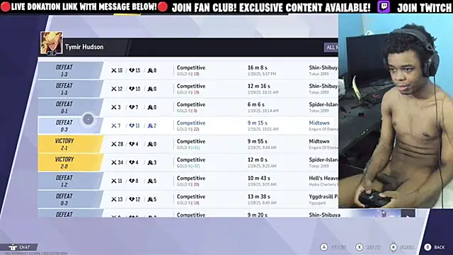 lovemirgaming online show from January 2025 01:44:01 AM