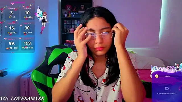 Lovelyamyy online show from June 2026 02:45:02 PM