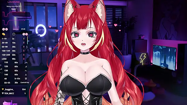 Snapshot of LewdKira_VT chatting on February 2025 10:15:02 AM LewdKira VT online show from February 2025 10:15:02 AM