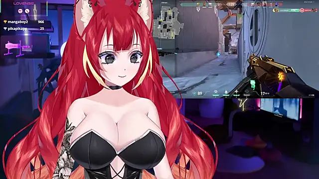 Snapshot of LewdKira_VT chatting on March 2025 09:40:01 AM LewdKira VT online show from March 2025 09:40:01 AM