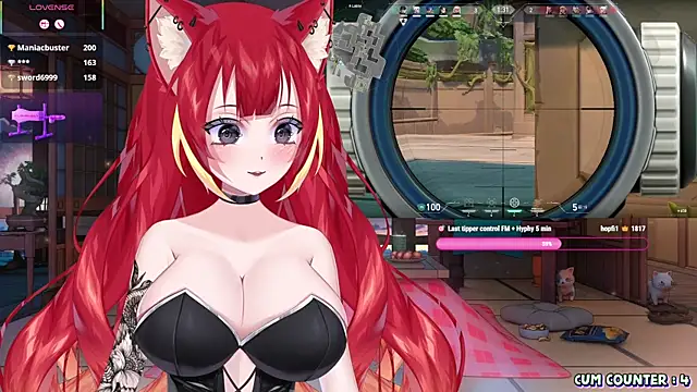 Snapshot of LewdKira_VT chatting on March 2025 09:50:01 AM LewdKira VT online show from March 2025 09:50:01 AM