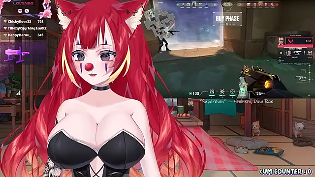 Snapshot of LewdKira_VT chatting on March 2025 10:18:02 AM LewdKira VT online show from March 2025 10:18:02 AM