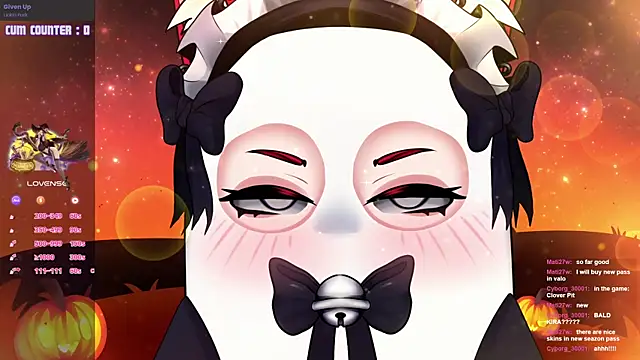 Snapshot of LewdKira_VT chatting on October 2025 03:01:01 PM LewdKira VT online show from October 2025 03:01:01 PM