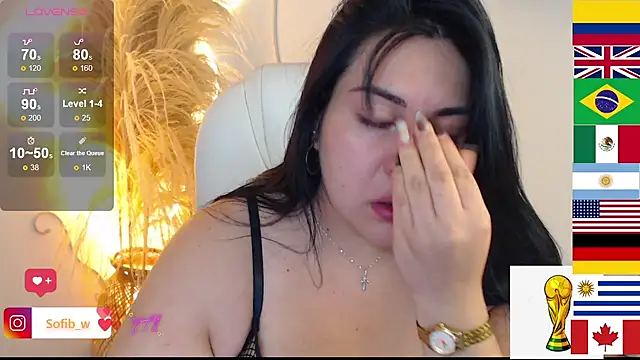 Sofi BBW online show from June 2026 12:42:02 PM