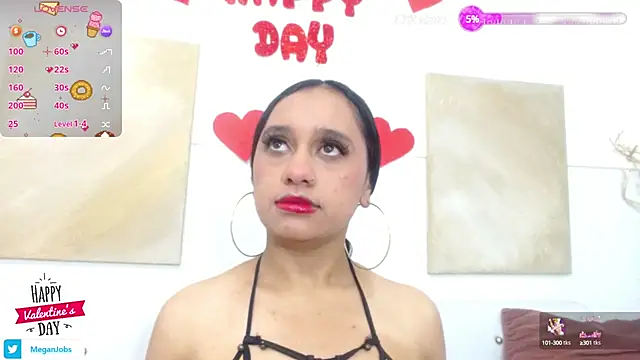 Snapshot of meganjobss chatting on February 2025 12:47:01 PM meganjobss online show from February 2025 12:47:01 PM