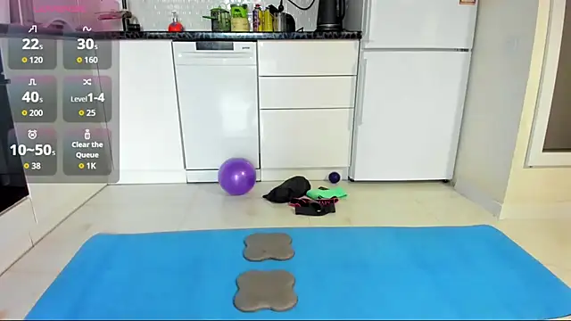 Snapshot of Katya_yoga chatting on October 2025 12:12:02 PM Katya yoga online show from October 2025 12:12:02 PM