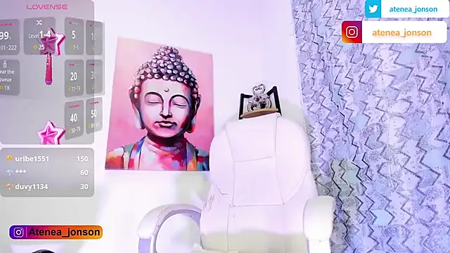 Atenea jonson online show from June 2026 05:28:01 PM