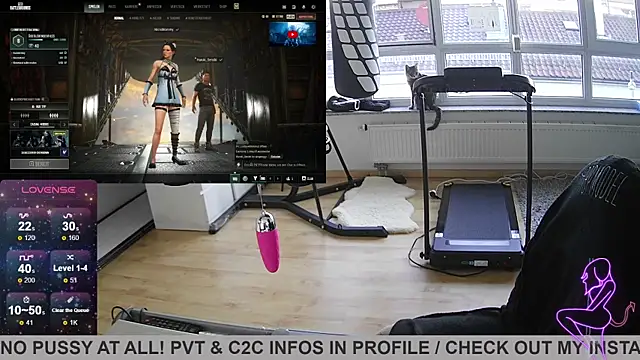 Snapshot of Gamergirl-Linela chatting on March 2025 04:42:02 PM Gamergirl-Linela online show from March 2025 04:42:02 PM