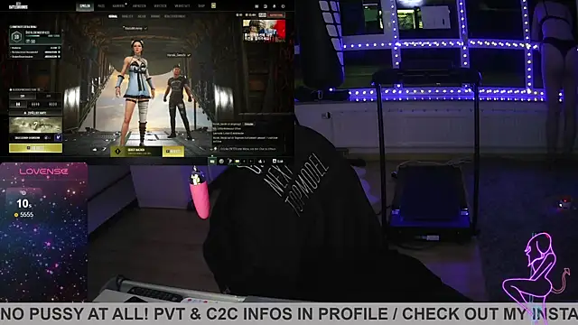Snapshot of Gamergirl-Linela chatting on March 2025 01:22:01 AM Gamergirl-Linela online show from March 2025 01:22:01 AM