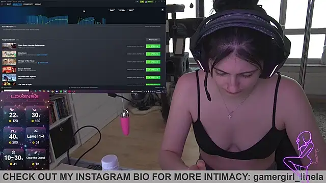 Gamergirl-Linela online show from September 2025 02:53:01 PM