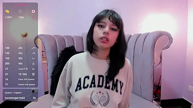 Seren Bleck online show from February 2025 05:34:02 AM