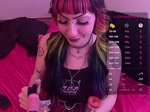 Snapshot of ChrryFoxx chatting on June 2026 11:58:01 AM ChrryFoxx online show from June 2026 11:58:01 AM