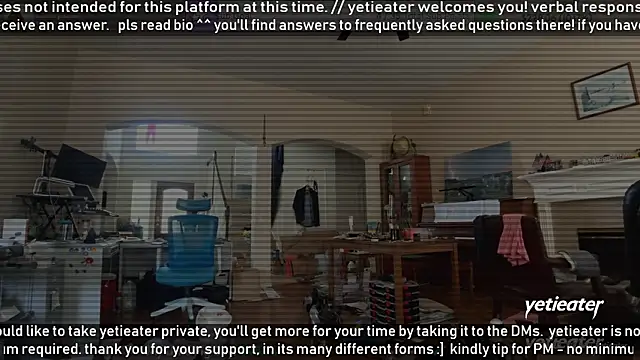 Snapshot of yetieater chatting on July 2026 05:34:01 PM yetieater online show from July 2026 05:34:01 PM