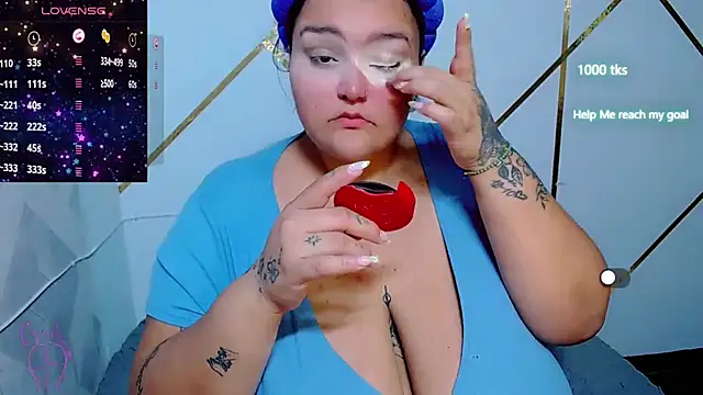 Jazmin bigboobs 1 online show from May 2026 09:34:02 PM
