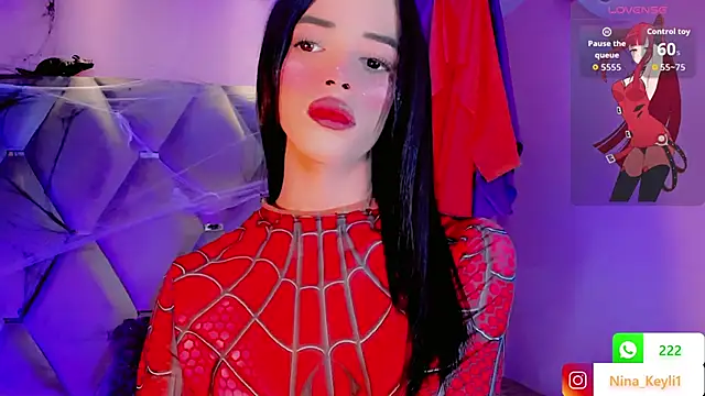 Nina Keyli online show from October 2025 07:47:01 PM