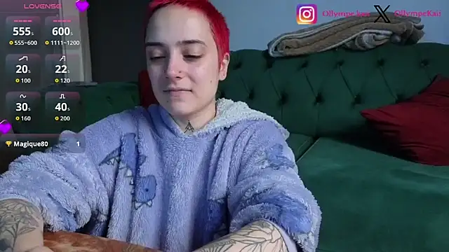 OllympeKaii online show from February 2026 12:32:01 PM