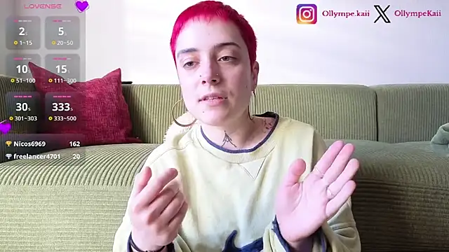 OllympeKaii online show from April 2026 04:31:02 PM