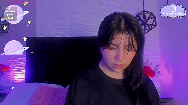 Snapshot of Melody_Black_ chatting on June 2026 08:19:02 PM Melody Black online show from June 2026 08:19:02 PM