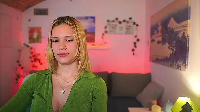 Aria Blonde online show from March 2025 02:14:01 PM