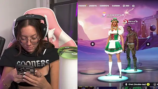 Snapshot of SpaceCowWhore chatting on October 2025 04:33:01 AM SpaceCowWhore online show from October 2025 04:33:01 AM