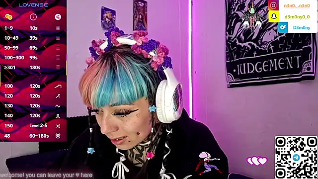 d3m0ny0 0 online show from November 2025 06:16:02 AM