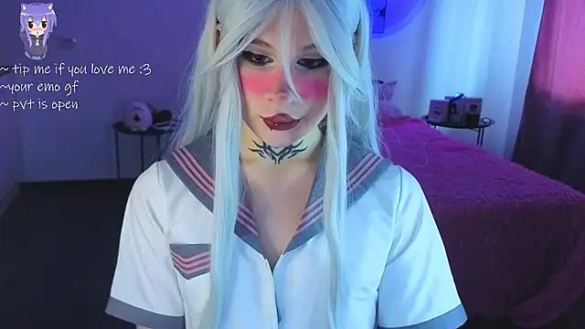 Snapshot of your_little_eva chatting on June 2026 12:51:02 PM your little eva online show from June 2026 12:51:02 PM