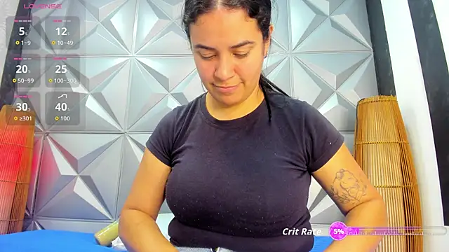 Snapshot of GreciaFox1 chatting on October 2025 06:05:01 PM GreciaFox1 online show from October 2025 06:05:01 PM