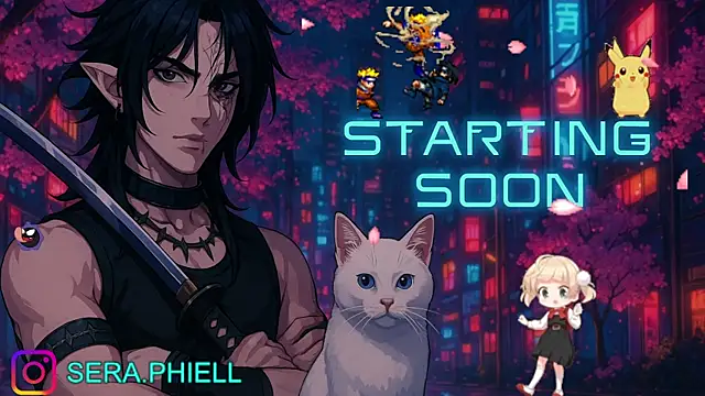 Snapshot of Seraphiell chatting on October 2025 12:41:01 AM Seraphiell online show from October 2025 12:41:01 AM