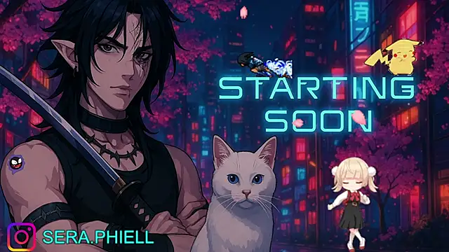 Snapshot of Seraphiell chatting on December 2025 01:10:01 AM Seraphiell online show from December 2025 01:10:01 AM