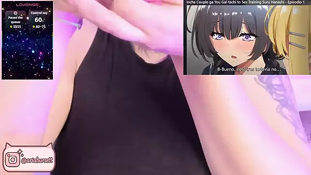 AriaBursett online show from October 2025 04:09:01 PM