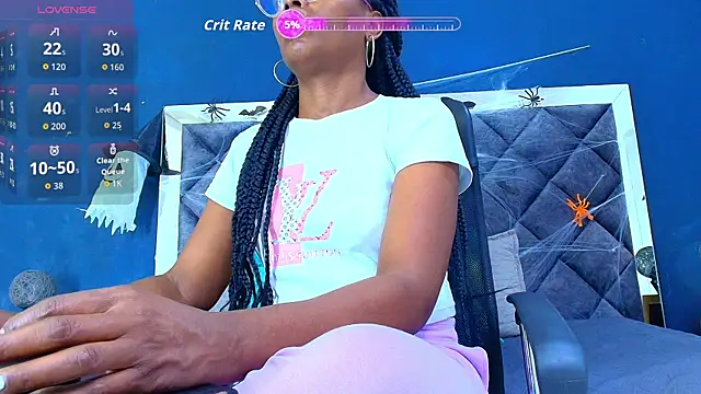 ebony  jheim online show from October 2025 12:04:02 PM