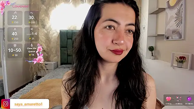 Saya Amaretto1 online show from March 2026 08:26:01 PM