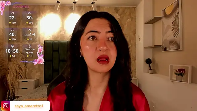 Saya Amaretto1 online show from March 2026 05:40:01 PM