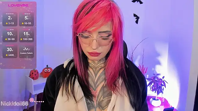 Snapshot of Nickidoll66- chatting on October 2025 06:21:02 AM Nickidoll66- online show from October 2025 06:21:02 AM