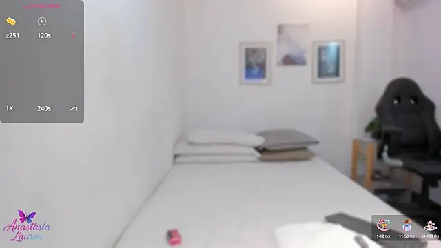 Anastasia lauren online show from October 2025 07:54:01 PM