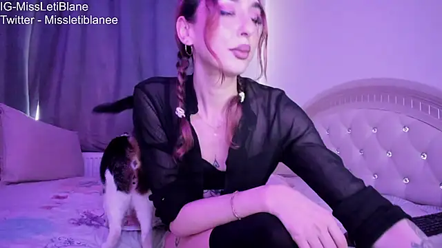 Snapshot of MissLetiBlane chatting on February 2025 06:46:02 AM MissLetiBlane online show from February 2025 06:46:02 AM