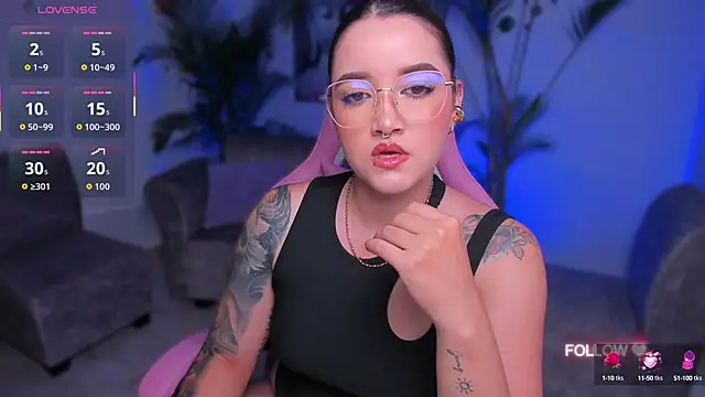 Snapshot of lunaarose chatting on September 2025 04:12:02 AM lunaarose online show from September 2025 04:12:02 AM