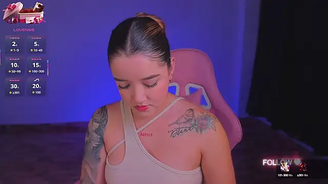 Snapshot of lunaarose chatting on September 2025 05:11:02 AM lunaarose online show from September 2025 05:11:02 AM