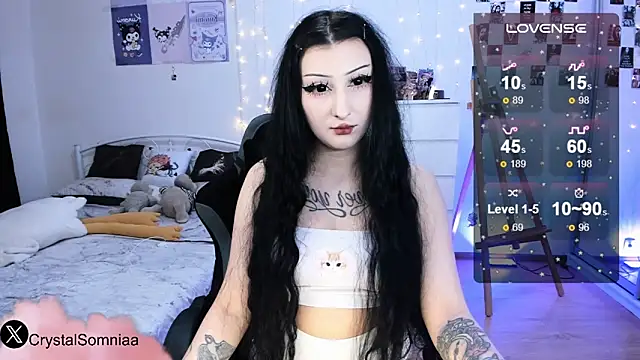 Crystal somnia online show from November 2025 03:01:02 PM