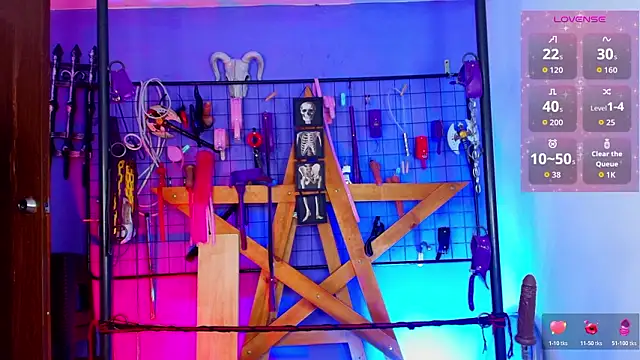 Misstresss aurora bdsm online show from February 2026 02:13:01 PM