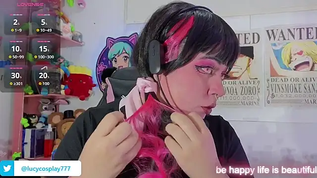 Snapshot of Lucycosplay777 chatting on June 2026 04:21:01 AM Lucycosplay777 online show from June 2026 04:21:01 AM
