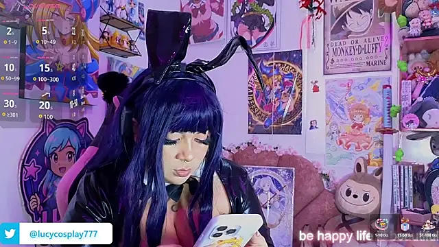 Lucycosplay777 online show from July 2026 07:32:01 PM