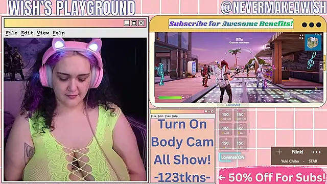 nevermakeawish online show from April 2026 06:55:02 AM