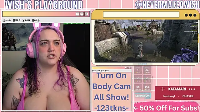 nevermakeawish online show from May 2026 11:04:02 AM