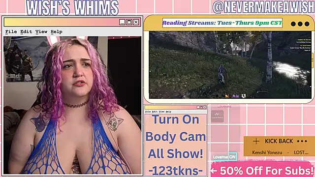 Snapshot of nevermakeawish chatting on June 2026 09:56:02 AM nevermakeawish online show from June 2026 09:56:02 AM