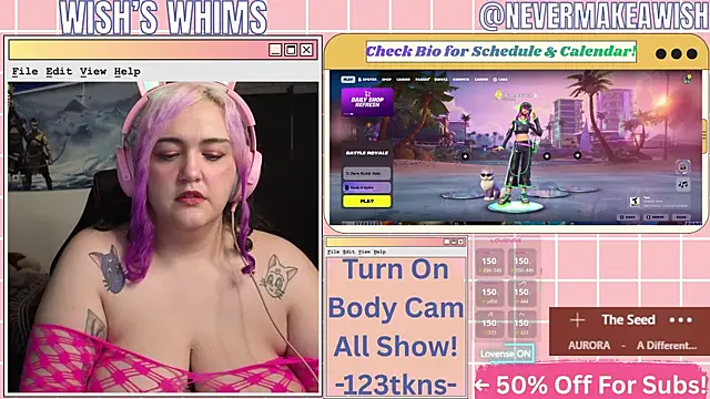 Snapshot of nevermakeawish chatting on June 2026 10:24:01 AM nevermakeawish online show from June 2026 10:24:01 AM