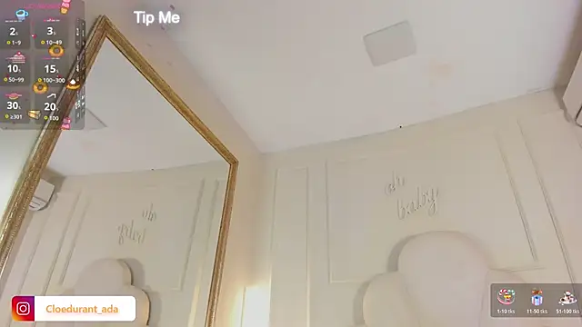 Cloedurant online show from October 2025 08:22:01 PM