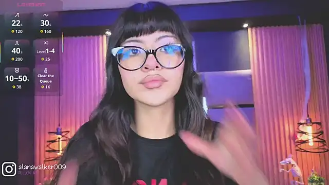 Snapshot of AlanaWalker9 chatting on February 2026 03:27:01 AM AlanaWalker9 online show from February 2026 03:27:01 AM