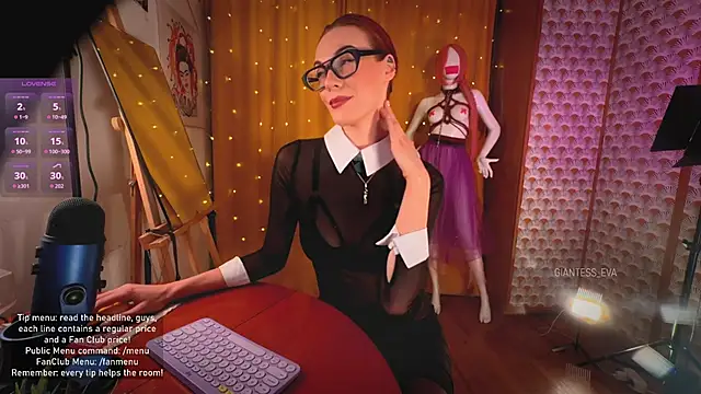 Giantess Eva online show from March 2026 04:07:01 PM